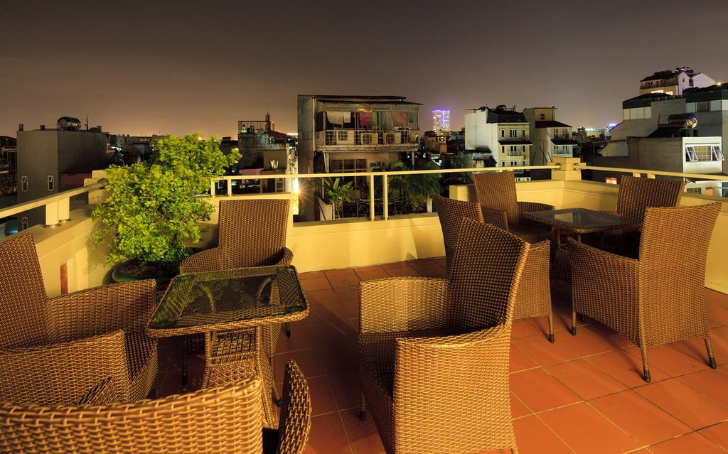 Hanoi Starlight Boutique Hotel Ресторан фото